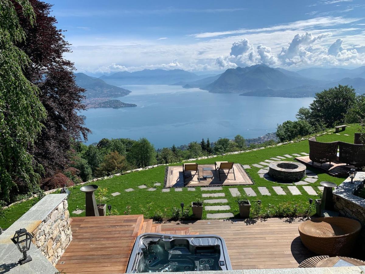 Private Luxury Spa & Silence Retreat With Spectacular View Over The Lake Maggiore 스트레사 외부 사진