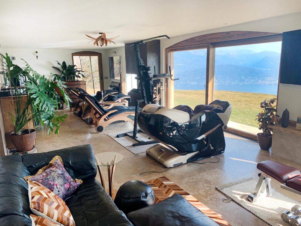 Private Luxury Spa & Silence Retreat With Spectacular View Over The Lake Maggiore 스트레사 외부 사진