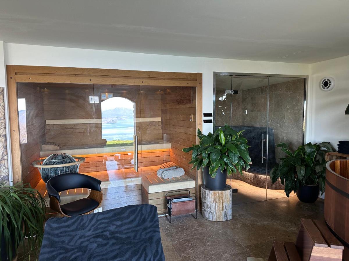 Private Luxury Spa & Silence Retreat With Spectacular View Over The Lake Maggiore 스트레사 외부 사진