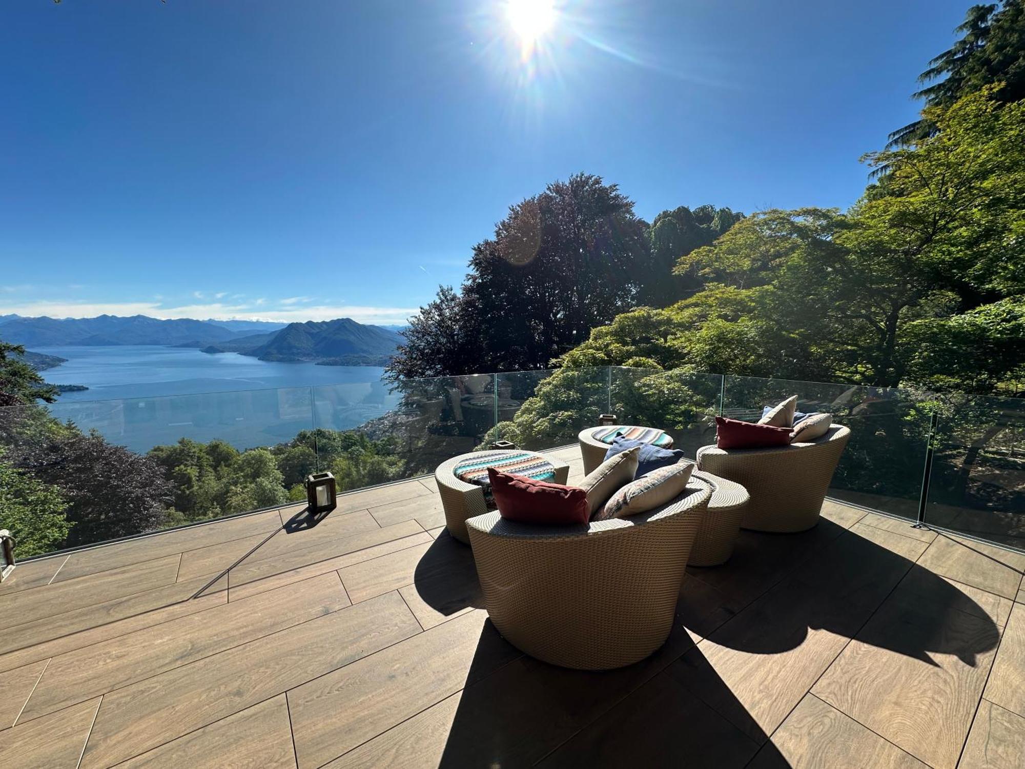 Private Luxury Spa & Silence Retreat With Spectacular View Over The Lake Maggiore 스트레사 외부 사진
