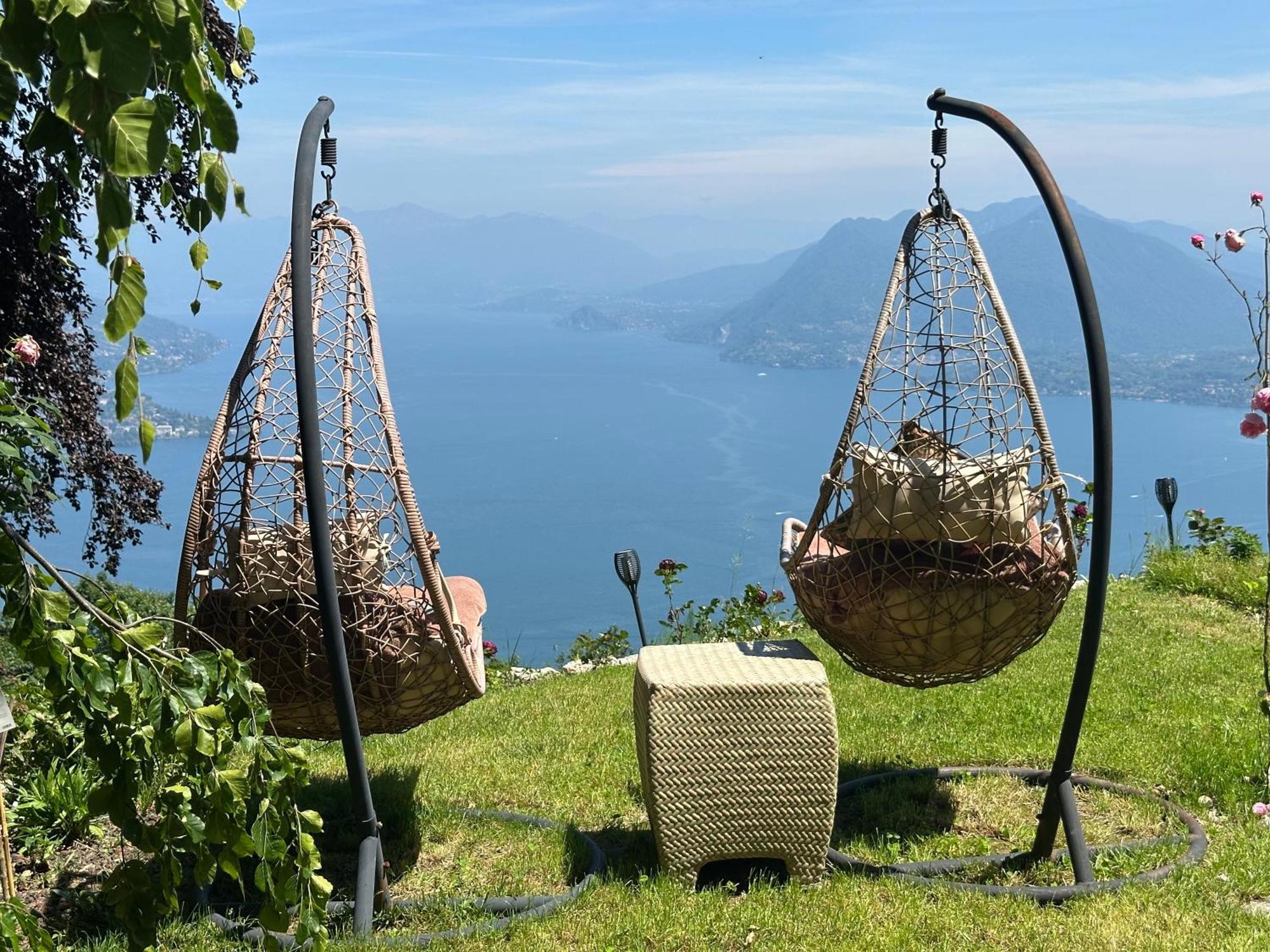 Private Luxury Spa & Silence Retreat With Spectacular View Over The Lake Maggiore 스트레사 외부 사진