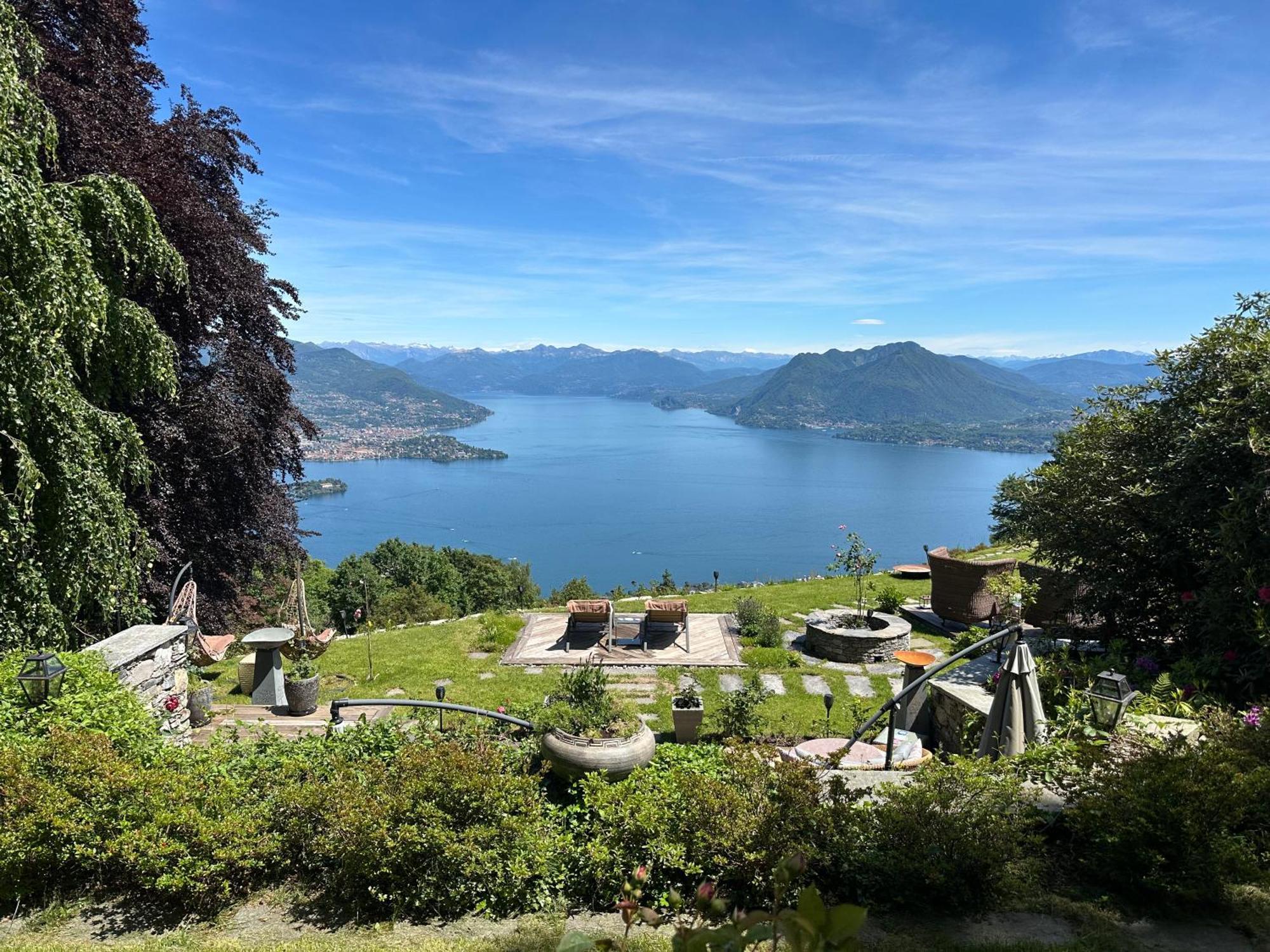 Private Luxury Spa & Silence Retreat With Spectacular View Over The Lake Maggiore 스트레사 외부 사진
