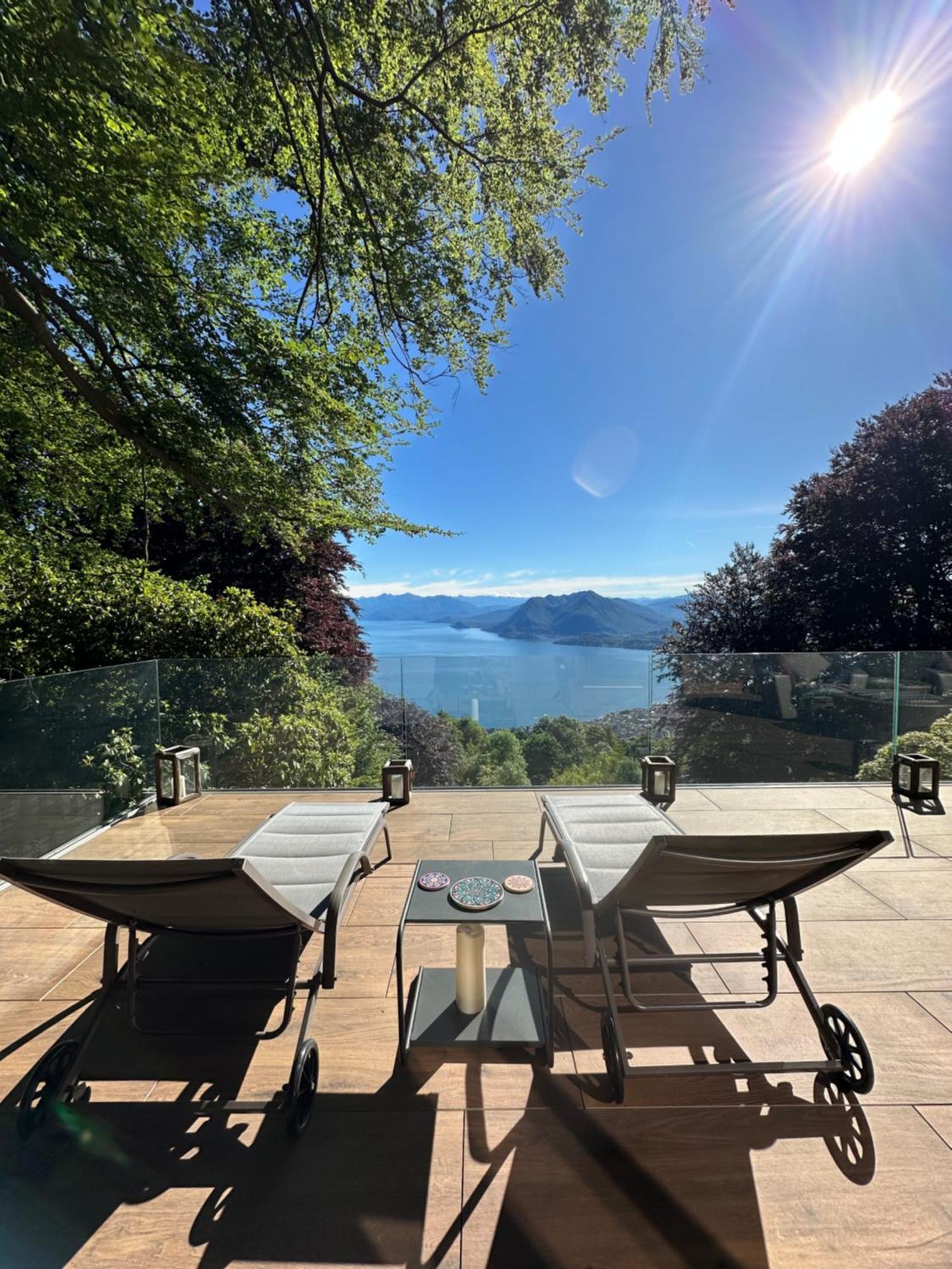 Private Luxury Spa & Silence Retreat With Spectacular View Over The Lake Maggiore 스트레사 외부 사진